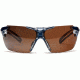 Zeal Optics Helix Sunglasses, Blue Gloss Frame and Polarized Copper Lens 10055