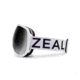 Zeal Optics Level Goggles,White Out Frame,Dark Grey Lens 10782