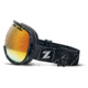 Zeal Optics Level Ski Goggles, Henley Black Frame and Bluebird Mirror Optimum Lens 10272