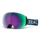 Zeal Optics Portal Goggles, Jade Mirror w/ Sky Blue Mirror Lens, Arctic Frame, Medium, 11917
