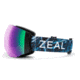 Zeal Optics Portal Goggles, Jade Mirror w/ Sky Blue Mirror Lens, Arctic Frame, Medium, 11917