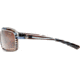 Zeal Optics Re-Entry Sunglasses, Aqua Blue Wood Grain Frame and Polarized Copper Lens 10076