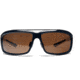 Zeal Optics Re-Entry Sunglasses, Dark Blue + White Gloss Frame and Polarized Copper Lens 10075