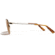 Zeal Optics Shipstern Eco-Friendly Stainless Steel Aviator Polarized Sunglasses, Gold/Copper, Medium, 12010