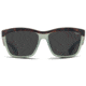 Zeal Optics Kennedy Sunglasses Seafoam Tortoise Frame, Dark Grey Lenses, Polarized 10654