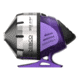 Zebco 202 ZeeBee Spincast Reel and Rod Combo, 5ft 6in Rod, Med-Light, Mod-Fast, SZ 30 Reel, RH Retrieve, 29-PC Eagle Claw Tackle Kit, Purple, 202ZB2EC562ML.FB4
