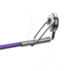 Zebco 202 ZeeBee Spincast Reel and Rod Combo, 5ft 6in Rod, Med-Light, Mod-Fast, SZ 30 Reel, RH Retrieve, 29-PC Eagle Claw Tackle Kit, Purple, 202ZB2EC562ML.FB4