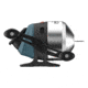 Zebco 33 Custom-Z Spincast Reel and Rod Combo, 6ft 6in 2-PC Telescopic Rod, Medium, Fast, SZ 30 Reel, 4.1-1 Ratio, 14-PC Strike King Tackle Kit, Silver/Blue, 33CZ1SK662M.FB4