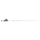 Zebco 33 Custom-Z Spincast Reel and Rod Combo, 6ft 6in 2-PC Telescopic Rod, Medium, Fast, SZ 30 Reel, 4.1-1 Ratio, 14-PC Strike King Tackle Kit, Silver/Blue, 33CZ1SK662M.FB4
