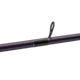 Zebco 33 Custom-Z Spincast Reel and Rod Combo, 6ft 6in 2-PC Telescopic Rod, Medium, Fast, SZ 30 Reel, 4.1-1 Ratio, 2-PC Strike King Tackle Kit, Silver/Purple, 33CZ2SK662M.FB4
