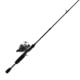Zebco 33 Custom-Z Spincast Reel and Rod Combo, 6ft 6in 2-PC Telescopic Rod, Medium, Fast, SZ 30 Reel, 4.1-1 Ratio, 2-PC Strike King Tackle Kit, Silver/Purple, 33CZ2SK662M.FB4