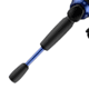 Zebco 33 CustomZ Spincast Reel and Rod Combo, 6ft 2-PC Fiberglass Rod w/ EVA Handle, QuickSet Anti-Reverse Reel w/ Bite Alert, Blue, 33CZBL602MA.NS4