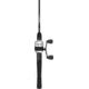 Lew's Custom Lite Spinning Rod, 7ft 6in 1-PC HM85 Graphite Rod, Medium  w/ Extra-Fast, Stainless Steel Guides w/ Titanium Oxide Inserts, Split-Grip Handle, Black, CLLRS