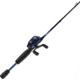 Zebco 33 Micro Custom Z Spincast Reel and Rod Combo, 5ft, 2-PC Fiberglass Rod, Ultra-Lt, Mod-Fast, SZ 10 Reel, 4.3-1 Ratio, 4lb Line, Red/Blue Assort, 33MCCZ502ULA.NS4
