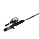 Zebco 33 Micro Adventure Spincast Reel and Rod Combo, 36in Telescopic Rod, Ultra-Light, Moderate, Solid Fiberglass Tip, Micro 33 Reel, Silver/Green, 33MCN3ULTEL.FB4