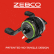 Zebco 33 Micro Triggerspin Spincast Reel and Telescopic Rod Combo, Extendable 19in to 5ft Telescopic Pole, QuickSet Anti-Reverse Reel w/ Bite Alert, Silver/Black, 33MTN505ULTEL.FB4