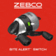 Zebco 33 Micro Triggerspin Spincast Reel and Telescopic Rod Combo, Extendable 19in to 5ft Telescopic Pole, QuickSet Anti-Reverse Reel w/ Bite Alert, Silver/Black, 33MTN505ULTEL.FB4