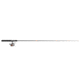 Zebco 33 Micro Adventure Trigger Spincast Reel and Rod Combo, 36in Telescopic Rod, Ultra-Light, Moderate, Solid Fiberglass Tip, Micro 33 Reel, Silver/Green, 33MTN3ULTEL.FB4