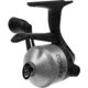 Zebco 33 Micro Trigger Spincast Reel, SZ 10 Reel, Changeable Righ/Left Retrieve, Built-In Bite Alert, All-Metal Gears, Pre-Spooled w/ 4lb Zebco Cajun Line, Silver/Black, 33MTN.BX6