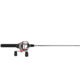 Zebco 404 Hoss Spincast Reel and Rod Combo, 5ft 6in 2-PC Rod, Medium, Moderate-Fast, SZ 40 Reel, 32-PC Eagle Claw Tackle Kit, RH Retrieve, Gray/Red, 404HOSSEC562M.FB4