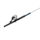 Zebco 606 Salt Fisher Spincast Reel and Rod Combo, 7ft 2-PC Telescopic Rod, Med-Heavy, Mod-Fast, SZ 60 Reel, 19-PC Eagle Claw Tackle Kit, RH Retrieve, Blue, 606SWEC702MH.FB4