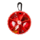 Zebco All Purpose Fishing Tackle Dial Pack, 26 Total Pieces, Hooks, Sinkers, Bobbers, Jig Heads, Grubs, 360-Degree Rotating Carabiner, Rotating Locking Clear Plastic Lid, Red, ZAPDIALPACK.CP4