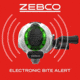Zebco Bite Alert Spincast Reel and Rod Combo, 7ft 2-PC Fiberglass Rod w/ Built-in Hook Keeper, Electronic Bite Alert Reel w/ Ceramic Pick-Up Pin and Dial-Adjustable Drag, BA808J702MHA.NS3