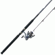 Quantum Blue Runner Rod and Reel Combo, 7ft 0in, Medium-Heavy, Fast, 2, 5.2-1, 1, Ambidextrous, Blue, BLR50702MHA,,NS3