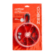 Zebco Catfish Fishing Tackle Dial Pack, 10 Total Pieces, Hooks, Sinkers, Swivels, Treble Hooks, 360-Degree Rotating Carabiner, Rotating Locking Clear Plastic Lid, Red, ZCTFSHDIALPACK.CP4