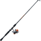 Zebco Crappie Fighter Spinning Combo, 6 ft, Gray/Orange, CRFUL602LA.NS4