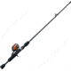 Zebco Crappie Fighter Ultralight 2 Piece Spincast Combo Prespooled With 6#, 5ft, CRFSC502ULA.NS4