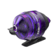 Zebco Dock Demon Spincast Reel and Rod Combo, 30in 1-PC Fiberglass Pole w/ EVA Handle, QuickSet Anti-Reverse Reel, Pre-Spooled w/ 6lb Zebco Line, Purple, DOCKPRSC301M.FB6