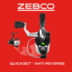 Zebco 33 Micro Spinning Reel and Telescopic Rod Combo, Extendable 19in to 5ft Telescopic Pole w/ ComfortGrip Rod Handle, QuickSet Anti-Reverse Reel, Silver/Black, 33MS505ULTELA.FB4