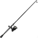 Zebco Roam 20 Size Spinning Combo, 8 lb Line, w/2 Piece Medium Light Rod, Black, 6ft, ROAMBK20602ML.NS3