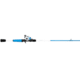 Zebco Roam Baitcast Reel and Rod Combo, 6ft 6in 2-PC Fiberglass Pole w/ Split-Grip MaxTac Handle, Lightweight Graphite Frame, LH Retrieve, Blue, ROAMBL101662MH.NS3