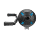 Zebco Roam Spincast Reel, SZ 30 Reel, Changeable Right or LH Retrieve, Pre-Spooled w/ 10lb Zebco Fishing Line, Stainless Steel Front Cover, Blue, ROAMBL.BX3