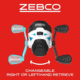 Zebco Roam Spincast Reel, SZ 30 Reel, Changeable Right or LH Retrieve, Pre-Spooled w/ 10lb Zebco Fishing Line, Stainless Steel Front Cover, Blue, ROAMBL.BX3