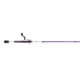 Zebco Roam Spinning Reel and Rod Combo, 6ft 2-PC Fiberglass Pole, Split ComfortGrip Handle, Soft-Touch Handle Knob, SZ 20 Reel, Purple, ROAMPR20602ML.NS3