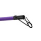 Zebco Roam Spinning Reel and Rod Combo, 6ft 2-PC Fiberglass Pole, Split ComfortGrip Handle, Soft-Touch Handle Knob, SZ 20 Reel, Purple, ROAMPR20602ML.NS3