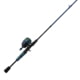 Zebco Roam Spincast Reel and Rod Combo, 6ft 2-PC Fiberglass Pole, ComfortGrip Handle, QuickSet Anti-Reverse Reel, Pre-Spooled w/ 10lb Zebco Line, Blue/Green, ROAMBG3602M.NS3
