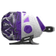 Zebco Roam Spincast Reel and Rod Combo, 6ft 2-PC Fiberglass Pole, ComfortGrip Handle, QuickSet Anti-Reverse Reel, Pre-Spooled w/ 10lb Zebco Line, Purple, ROAMPR3602M.NS3