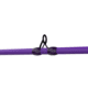 Zebco Roam Baitcast Reel and Rod Combo, 6ft 6in 2-PC Fiberglass Pole w/ Split-Grip MaxTac Handle, Lightweight Graphite Frame, RH Retrieve, Purple, ROAMPR100662MH.NS3