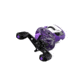 Zebco Roam Baitcast Reel and Rod Combo, 6ft 6in 2-PC Fiberglass Pole w/ Split-Grip MaxTac Handle, Lightweight Graphite Frame, RH Retrieve, Purple, ROAMPR100662MH.NS3
