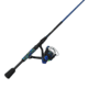 Zebco Roam Spinning Reel and Rod Combo, 6ft 6in 2-PC Fiberglass Pole, Split ComfortGrip Handle, Soft-Touch Handle Knob, SZ 30 Reel, Blue/Green, ROAMBG30662M.NS3