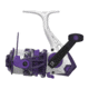 Zebco Roam Spinning Reel and Rod Combo, 6ft 6in 2-PC Fiberglass Pole, Split ComfortGrip Handle, Soft-Touch Handle Knob, SZ 30 Reel, Purple, ROAMPR30662M.NS3
