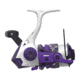 Zebco Roam Spinning Reel and Rod Combo, 6ft 6in 2-PC Fiberglass Pole, Split ComfortGrip Handle, Soft-Touch Handle Knob, SZ 30 Reel, Purple, ROAMPR30662M.NS3