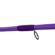 Zebco Roam Spinning Reel and Rod Combo, 6ft 6in 2-PC Fiberglass Pole, Split ComfortGrip Handle, Soft-Touch Handle Knob, SZ 30 Reel, Purple, ROAMPR30662M.NS3