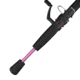 Zebco Slingshot Spinning Reel and Rod Combo, 6ft 2-PC Pole, SZ 20 Reel, Changeable Righ/Left Retrieve, Pre-Spooled w/ 8lb Zebco Cajun Line, Purple, SLSPPL602ML.NS4