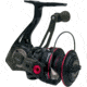 Quantum Smoke Spinning Reel, SZ 30 Reel, Changeable Righ/Left Retrieve, Continuous Anti-Reverse Clutch w/ NiTi Indestructible Bail, SCR Alloy Frame, 6.0-1 Ratio, Black, SM30XPT.BX2