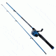 Zebco SPLASH BLUE 6' 2PC MED SC COMBO W/10# SPLBLSC602M.10.NS4